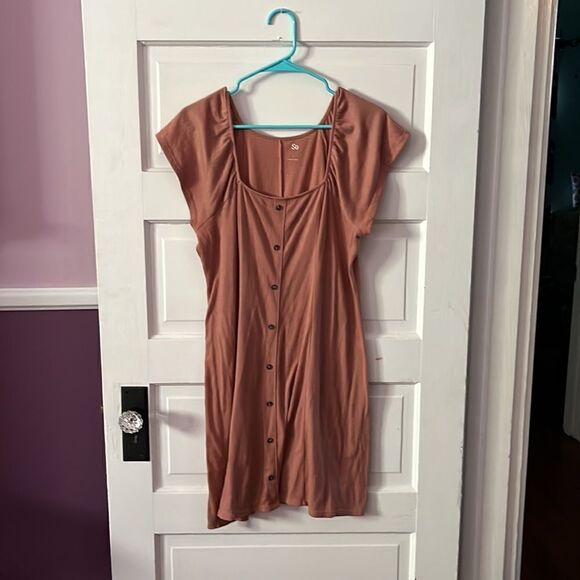 SO Large Pink Fitted Dress Mini Summer SOOO SEXY - Picture 15 of 16